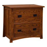 Amish Mission 2-Drawer Lateral File Cabinet